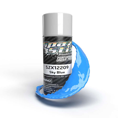 Spaz Stix Solid Sky Blue Paint 3.5oz Can SZX12209 12209 image 0