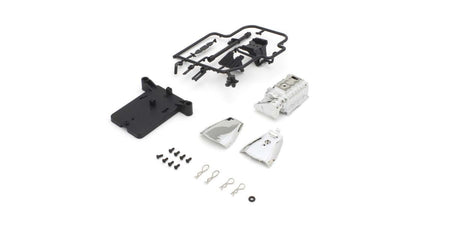 Kyosho Chrome Supercharger Set for 1/0 Scale Cars FAB707-01SM image 0