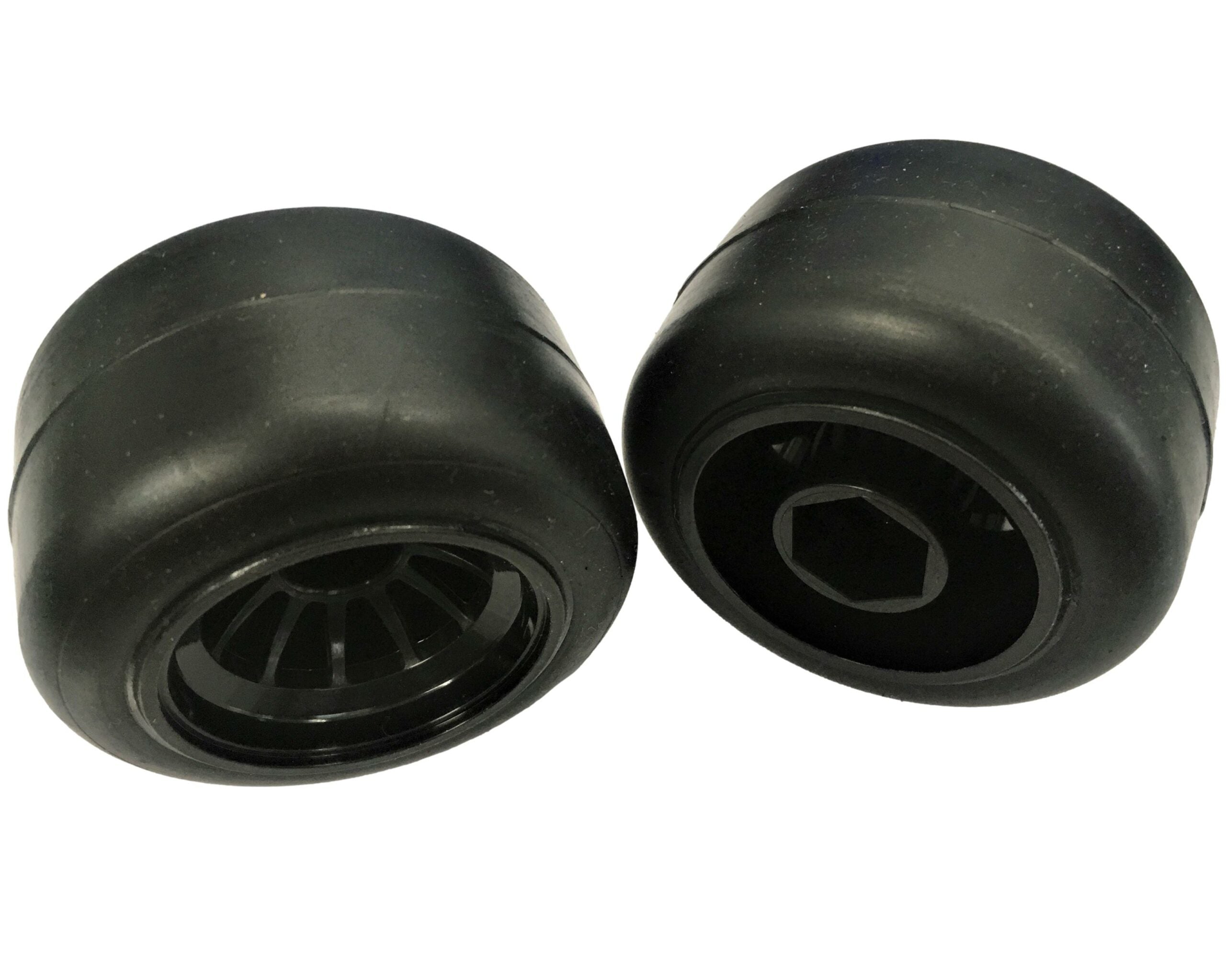 Gravity RC G-Spec Rear F1 Tires (2pc) Mounted on Wheels GRC139R image 0