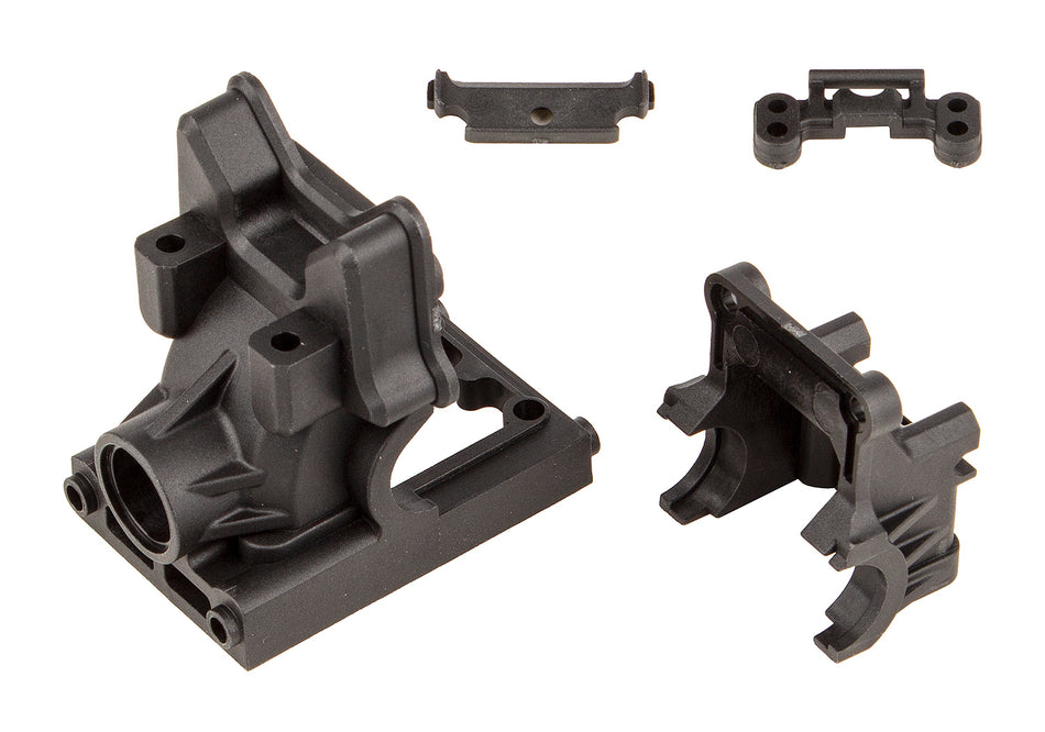 Team Associated FT Rear Gearbox Carbon for RC8B4.1 and RC8B4.1e 81653 image 0