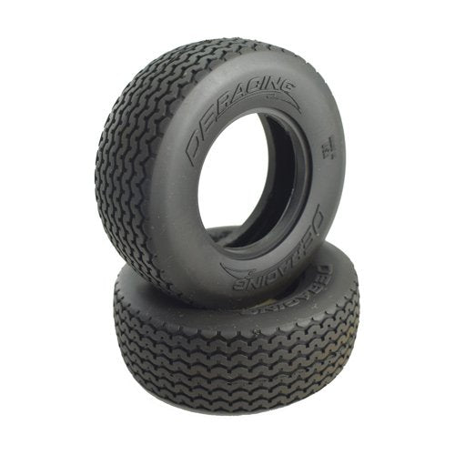DE Racing Outlaw Sprint Car Front D30 Super Soft Tire - w/inserts 2pcs DER-OSF1-D3 image 0