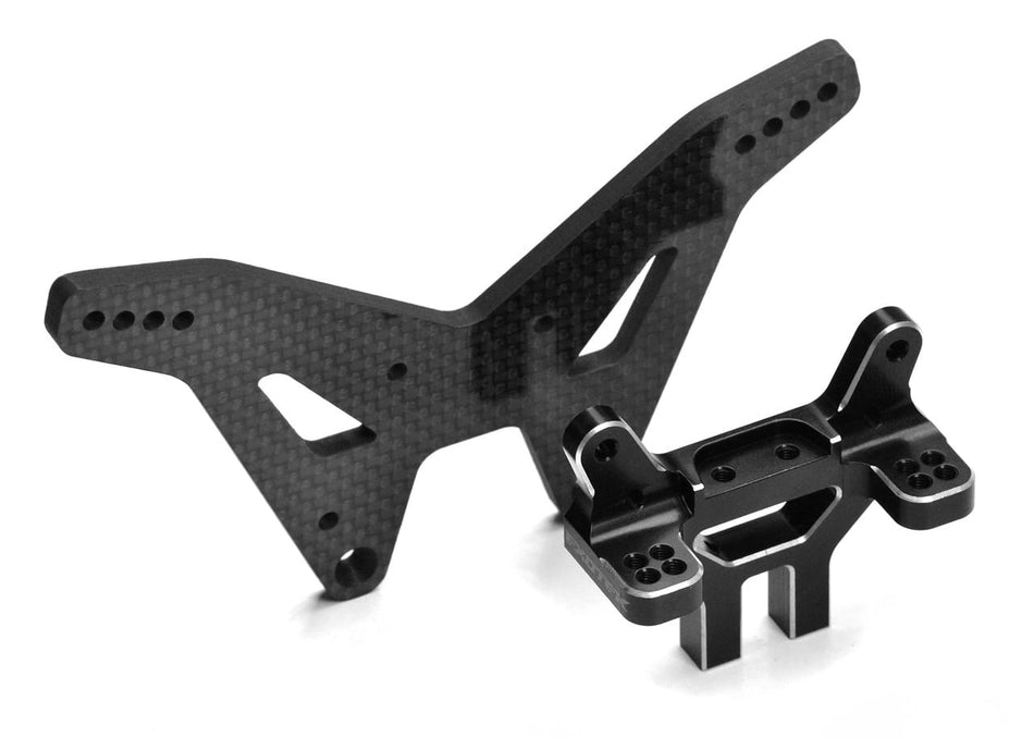 Exotek TLR Losi 22S Drag 4mm Carbon Rear Tower Set EXO2056 2056 image 0