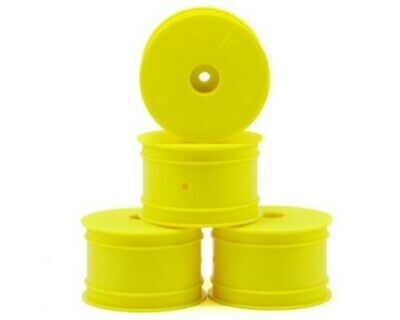 Jconcepts Mono 2.2" Rear Wheels for B6.3 B6.4 B74.1 B74.2 RB7 ZX7 YZ2 YZ4 D418 SRX2, SDX4 Yellow 3348Y image 0