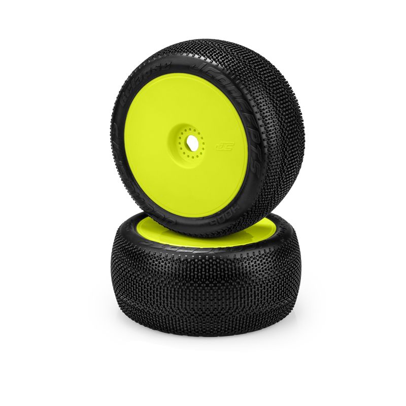 Jconcepts Relapse Green Tires (2pc) PreMounted 3369Y Wheels 1/8th Truck 400622 image 0