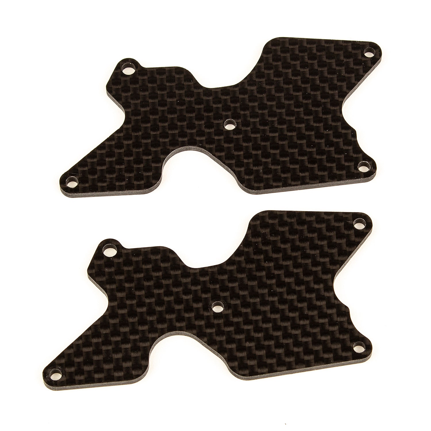Team Associated RC8B4 FT Carbon Fiber Rear Arm Inserts 2mm 81542 image 0