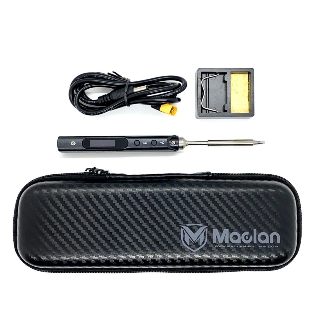 Maclan RC SSI Series Simple Soldering Iron Set w/Hard Carrying Case SSI-065 image 0