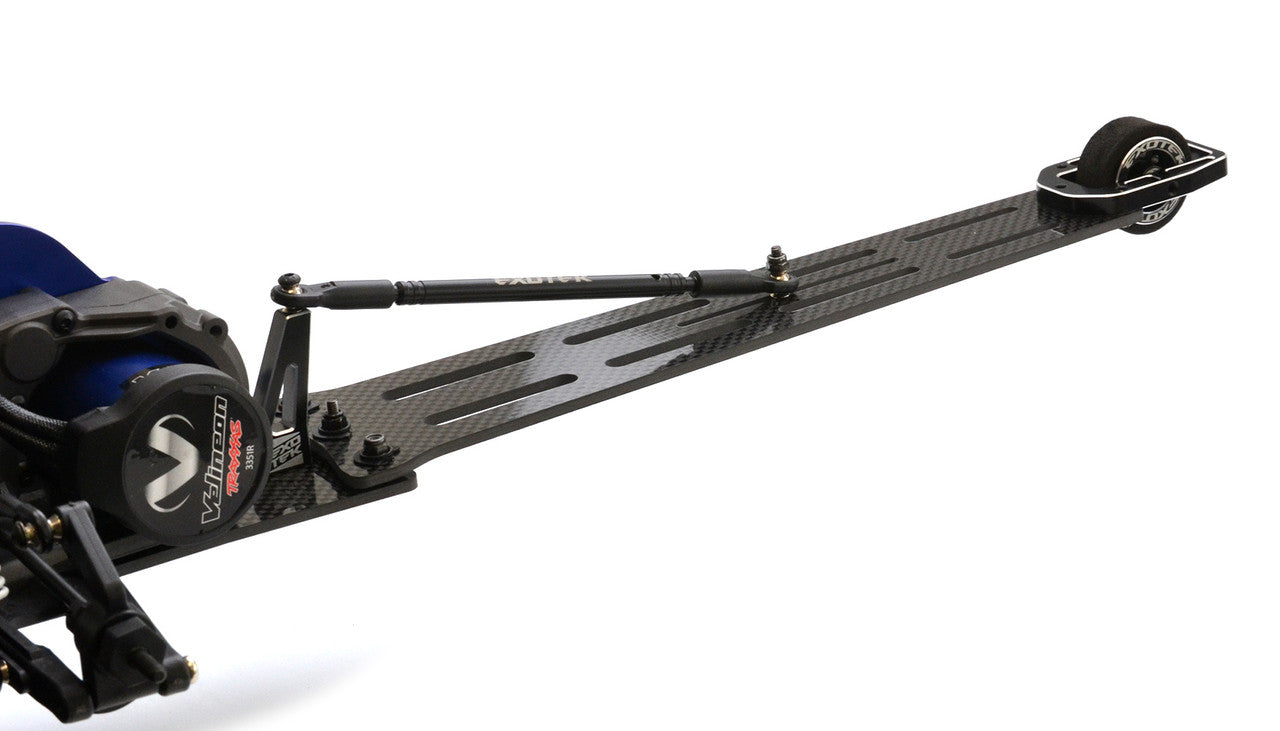 Exotek Pro Single Wheel Carbon Fiber Wheelie Bar set for Drag Slash 2135 image 0