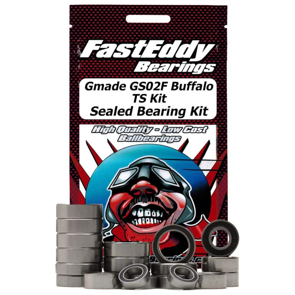 FastEddy Sealed Bearing Kit for Gmade GS02F Buffalo TS TFE6547 6547 image 0