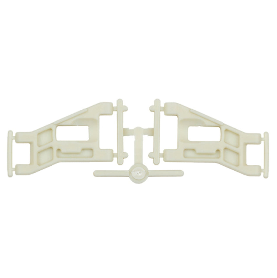Team Associated RC10 Front Wide Suspension Arms White ASC6204 6204 image 0