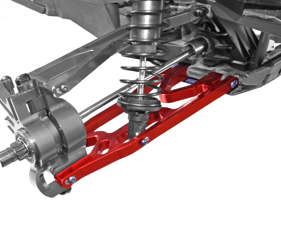 Racers Edge Traxxas X-Maxx Front/Rear Aluminum Lower Suspension Arm Set RCE1904R image 0