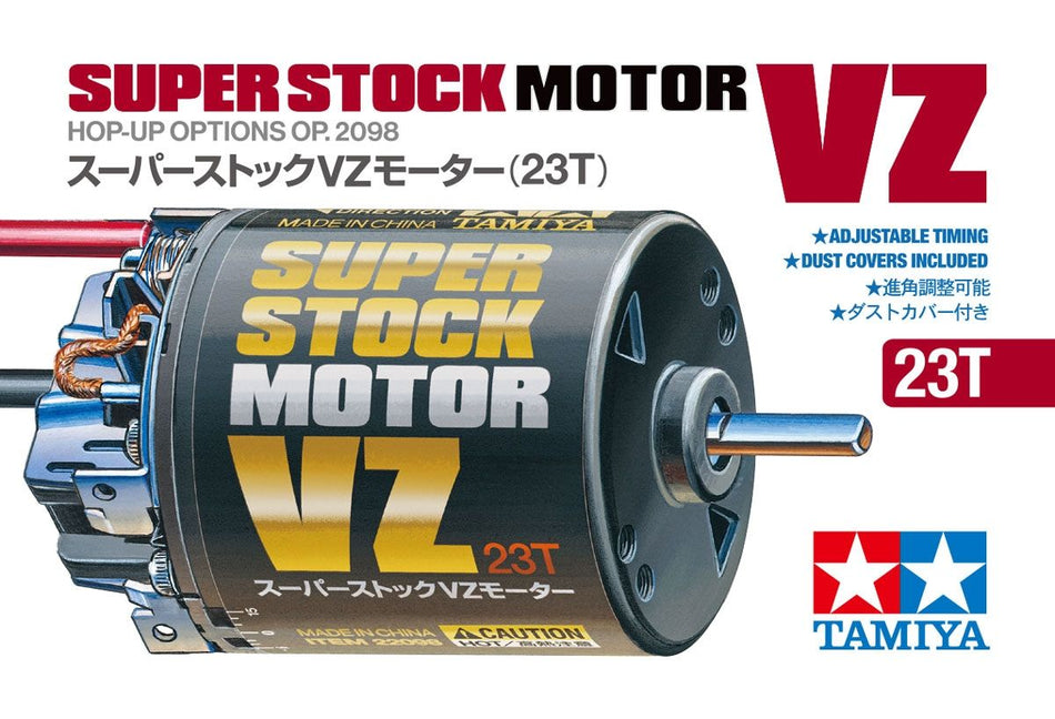 Tamiya RC Super Stock Brushed Motor VZ 23T (Turn) 22098