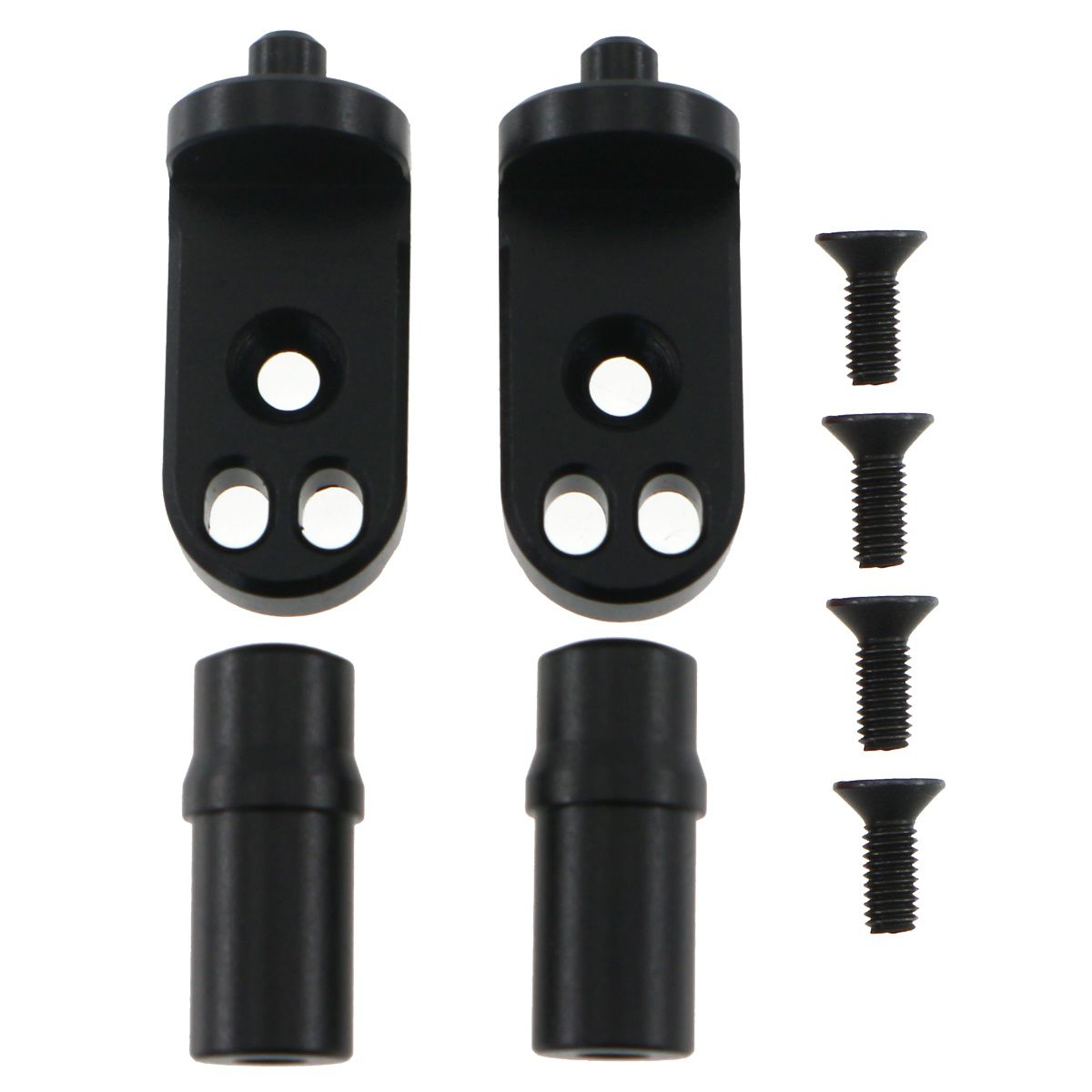 Powerhobby Aluminum Foot Pegs Set of 2 Black for Losi Promoto MX 5868BLACK image 0
