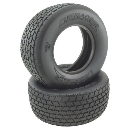DE Racing G6T D30 Super Soft SC (Short Course) Oval Tire - w/inserts DER-G6T-D30 image 0