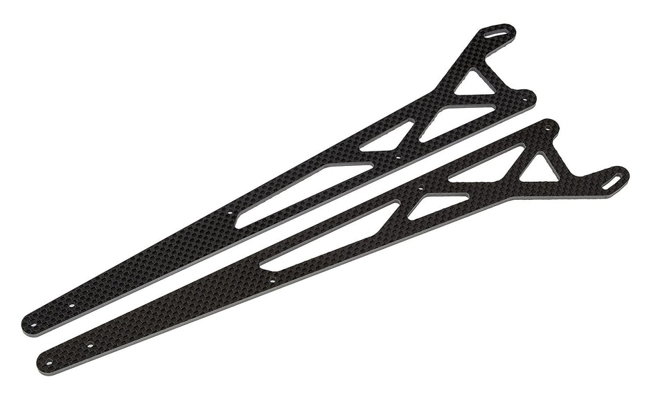 Team Associated DR10M Carbon Fiber Factory Team Wheelie Bar Arms ASC72085 72085 image 0