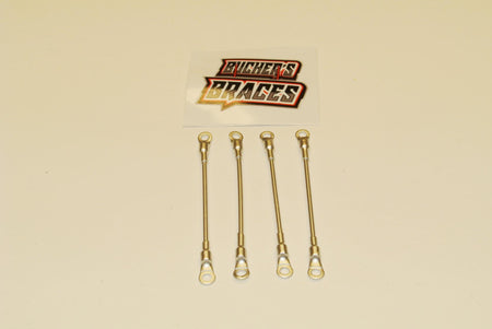 Bucher's Braces for SC Mod, SC Late Model &amp; Mudboss Bodies Silver Chrome Looking image 0