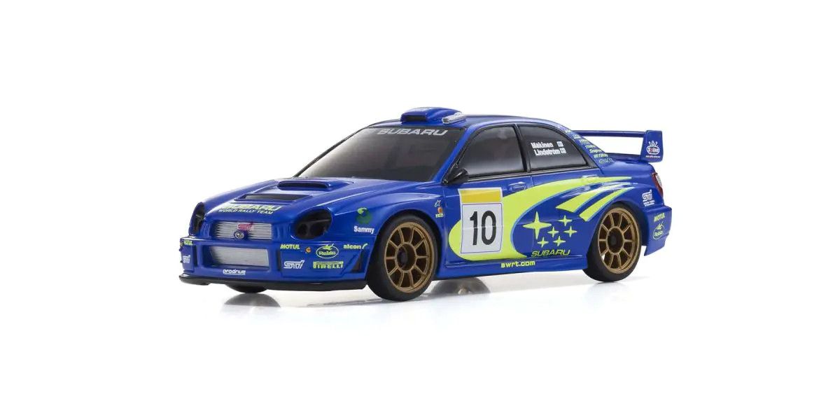 Kyosho ASC MA-020 Subaru Impreza WRC 2002 Autoscale Mini-Z Body MZP474WR image 0