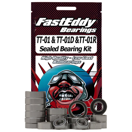 FastEddy Bearing Kit for Tamiya TT-01 Chassis TFE1389 image 0