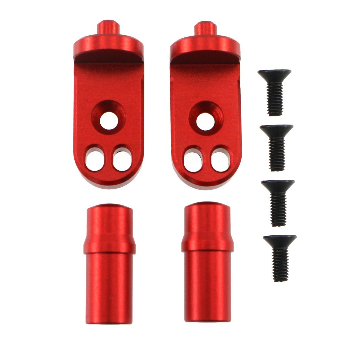 Powerhobby Aluminum Foot Pegs Set of 2 RED for Losi Promoto MX 5868RED image 0