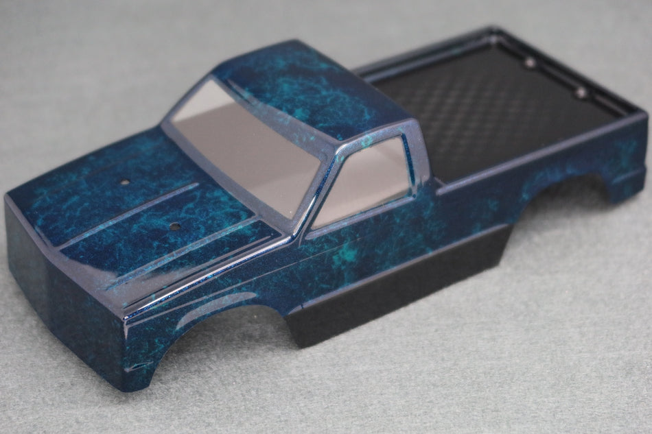 Custom Painted Body Jconcepts 1990 Chevy S10 Truck Body for SCX24 5.20in WB image 0