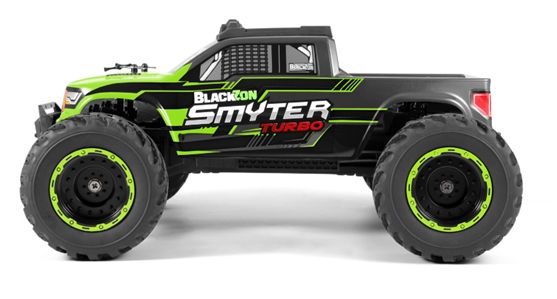 BlackZon Smyter MT Turbo 1/12 4WD RTR 3S Brushless Monster Truck Green 540230 image 1
