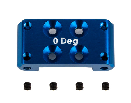 Team Associated B7 &amp; B7d FT Aluminum Front Bulkhead 0 Deg. 92436 image 0