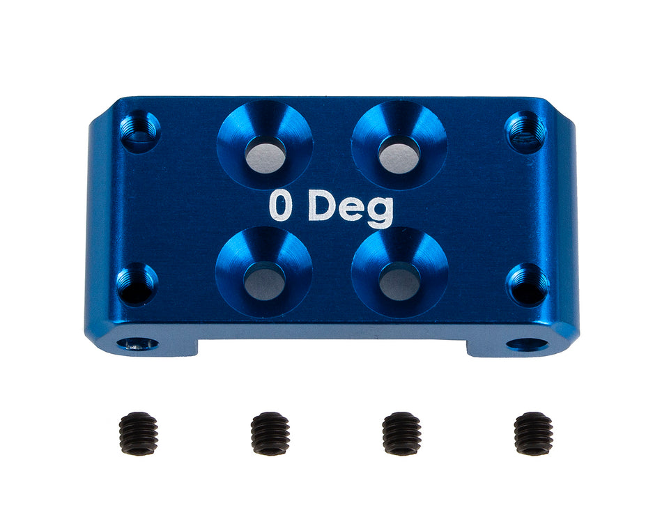 Team Associated B7 &amp; B7d FT Aluminum Front Bulkhead 0 Deg. 92436 image 0