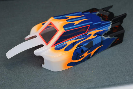 Ron's Reserve Series Custom Painted Body for Hot Bodies D418 4wd Buggy image 0