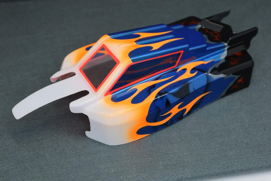 Ron's Reserve Series Custom Painted Body for Hot Bodies D418 4wd Buggy image 0