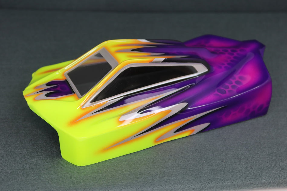 Ron's Reserve Custom Airbrush Painted Body for Associated B84 and B84D 4wd Buggy