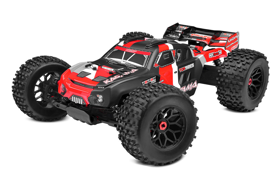 Team Corally Kagama XP 6S 1/8 Monster Truck 4WD Brushless RTR Red COR00274-R image 0