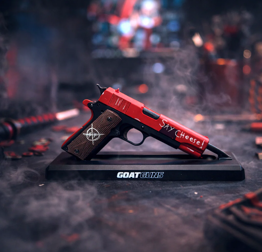 GoatGuns 1/2.5 Scale Die Cast 1911 Mercenary Metal Model Limited Edition