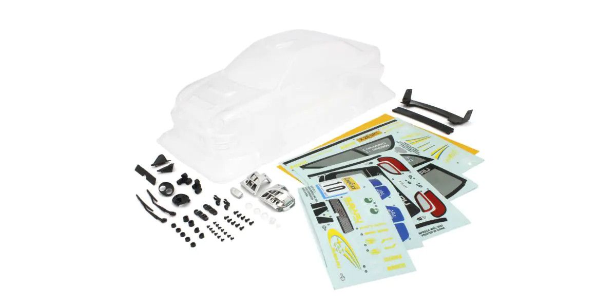 Kyosho 1/10 Body 2002 Subaru Impreza WRC FAB612 image 1