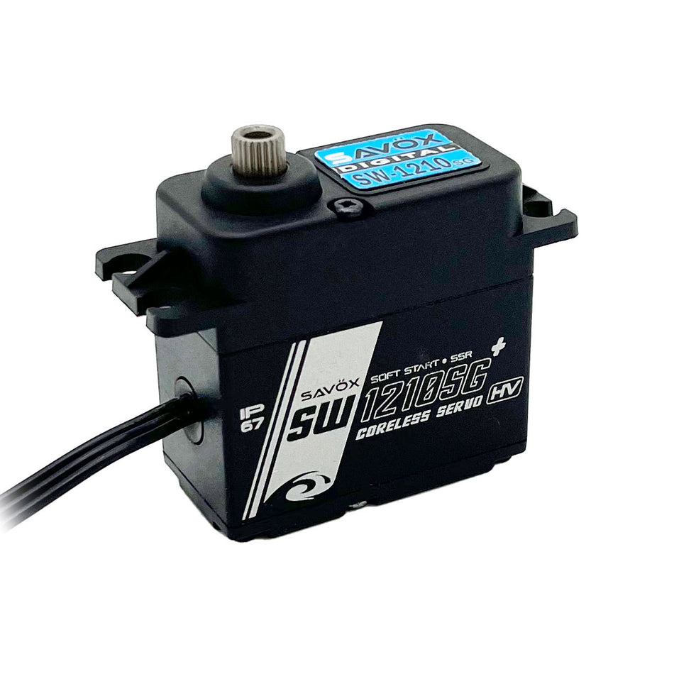 Savox SW-1210SG-BE Black Edition Waterproof High Voltage Coreless Digital Servo image 0