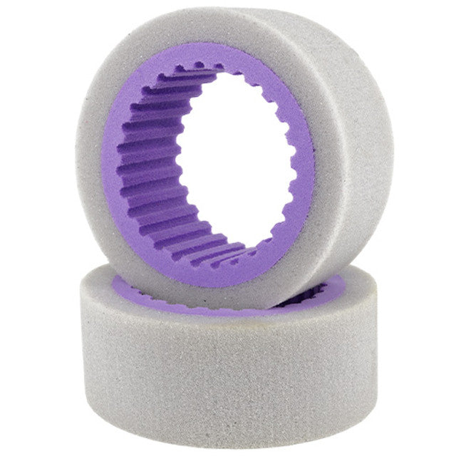 eXcelerate 2 Stage Pro Foam Drag Race Tire Inserts (2) Purple XCE-0015-PR image 0