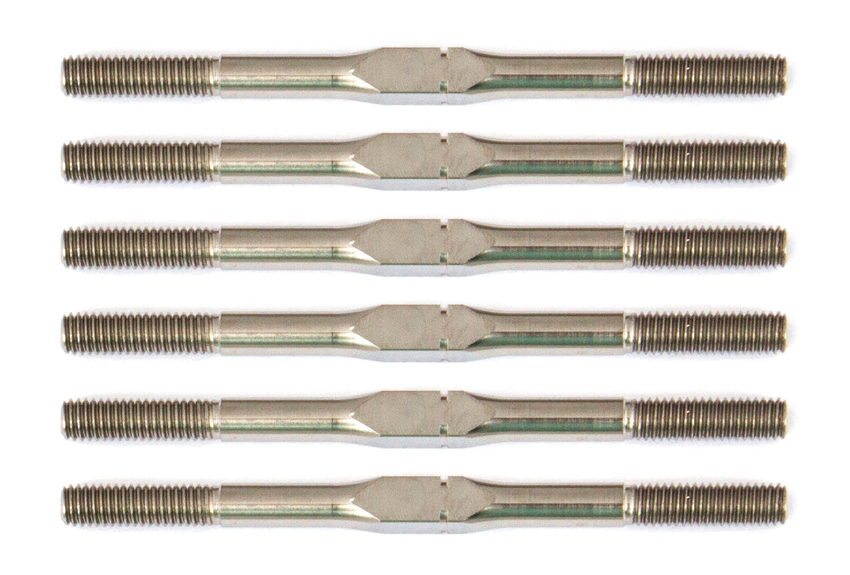 Team Associated Factory Team Titanium Turnbuckle Set B6.4 B6.4D ASC91727 91727 image 0