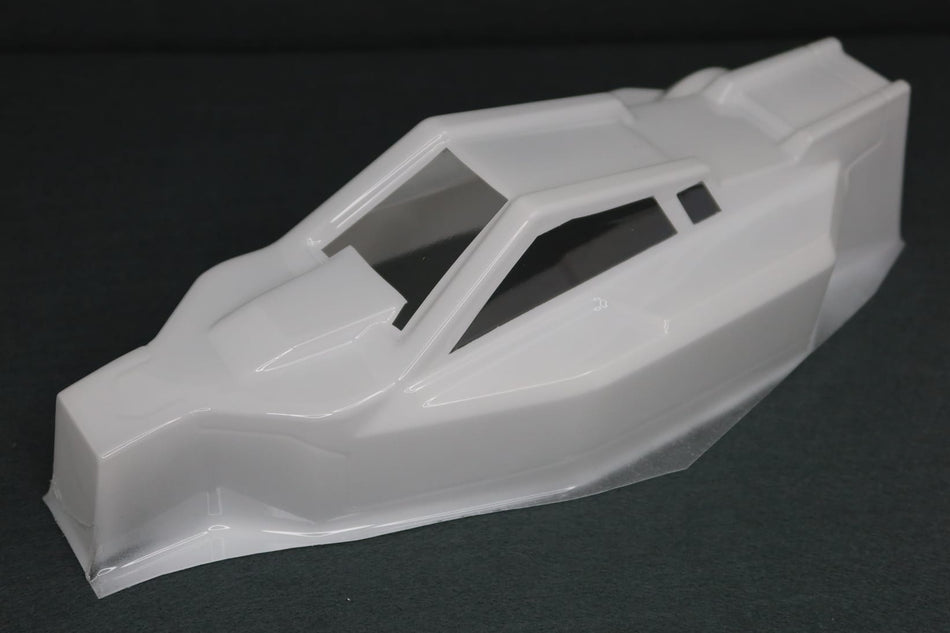 New Custom Painted White Body for Team Associated B7 &amp; B7D 2wd Buggy image 0
