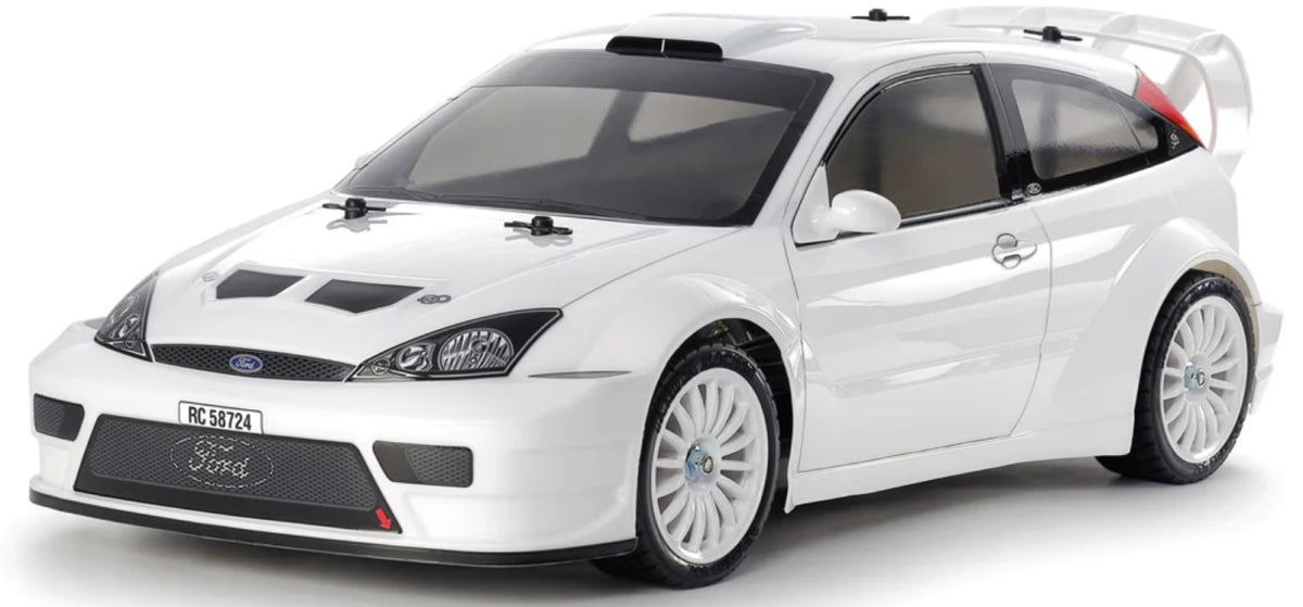 Tamiya 1/10 Scale RC 2003 Ford Focus RS Custom Body Parts Set 51718 image 0