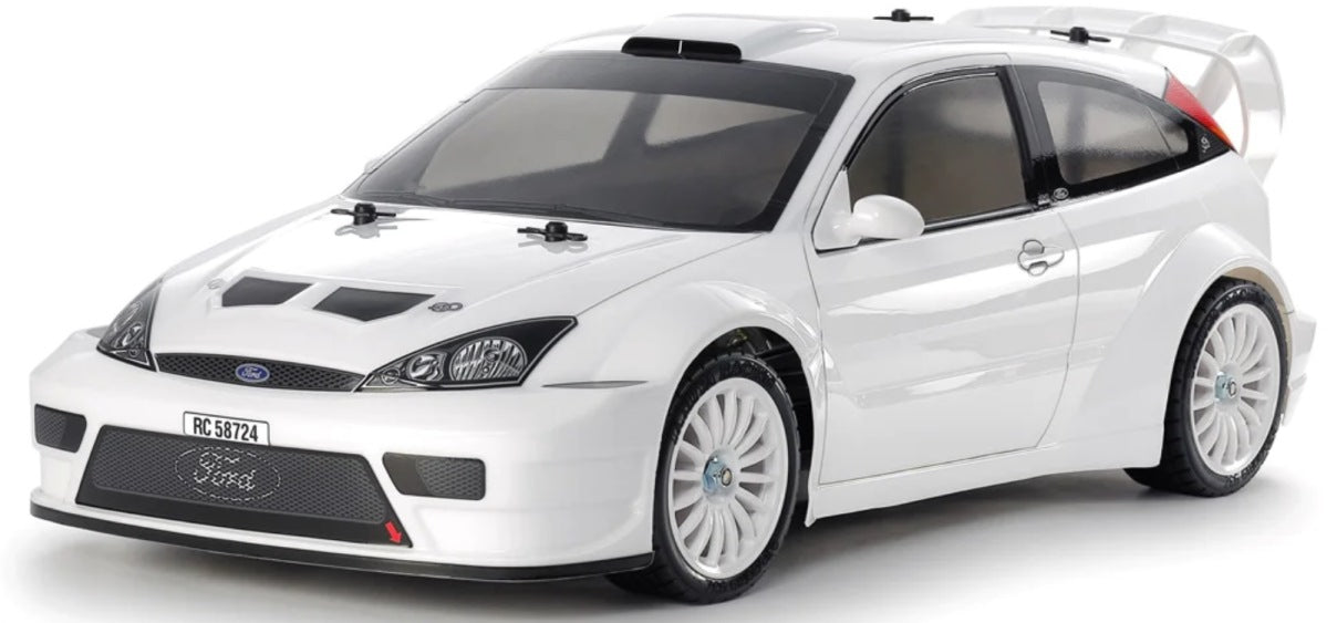 Tamiya 1/10 Scale RC 2003 Ford Focus RS Custom Body Parts Set 51718 image 0