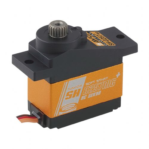 Savox SH-0257MG Micro Digital Servo w/ Soft Start SAVSH0257MGP image 0