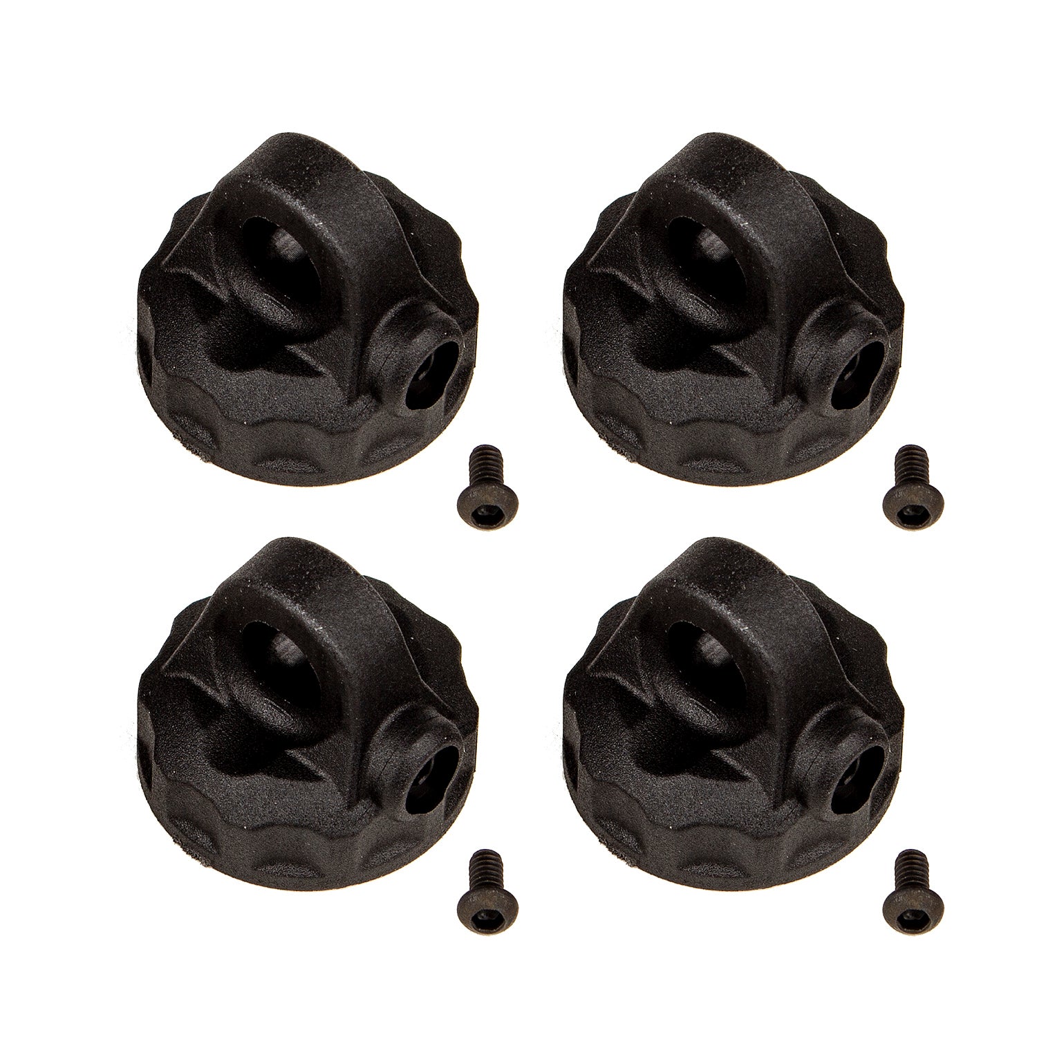 Team Associated 13mm Shock Caps (4pc) B6.4 B6.4D  B7 B7d ASC91926 91926 image 0