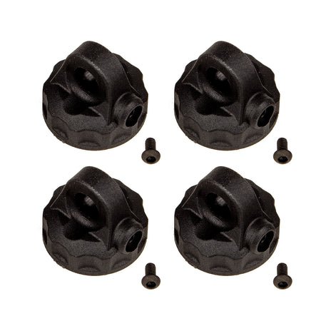 Team Associated 13mm Shock Caps (4pc) B6.4 B6.4D  B7 B7d ASC91926 91926 image 0