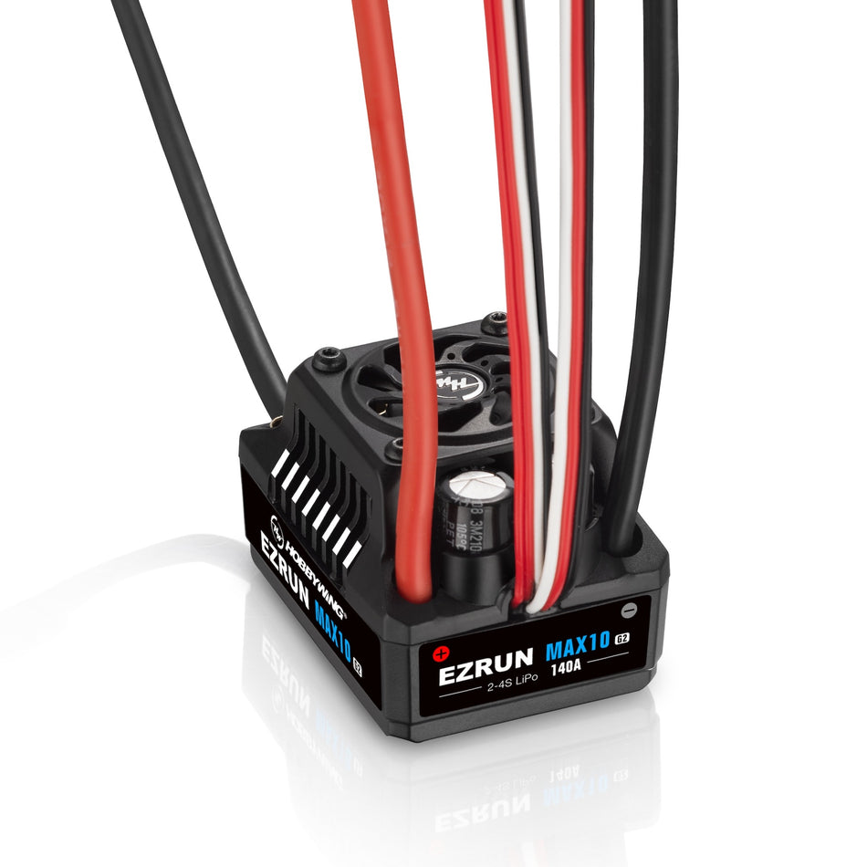 Hobbywing Ezrun Max10 G2 ESC 140A w/ XT60 Plug 30102603 image 0