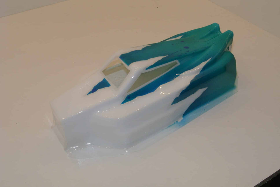 New Custom Painted Body for Losi TLR 22X-4 &amp; 22x-4 Elite Buggy image 0