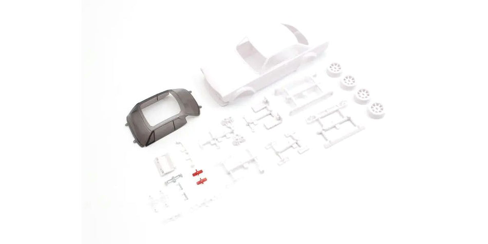 Kyosho Nissan Skyline 2000GT-R (KPGC10) w/Rims White Mini Z Body Set MZN216 image 0