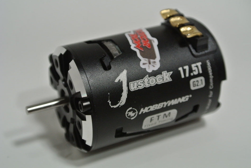 Top 10% Hobbywing Justock 17.5 turn 3650 G2.1 Dyno Tested Brushless Motor image 0