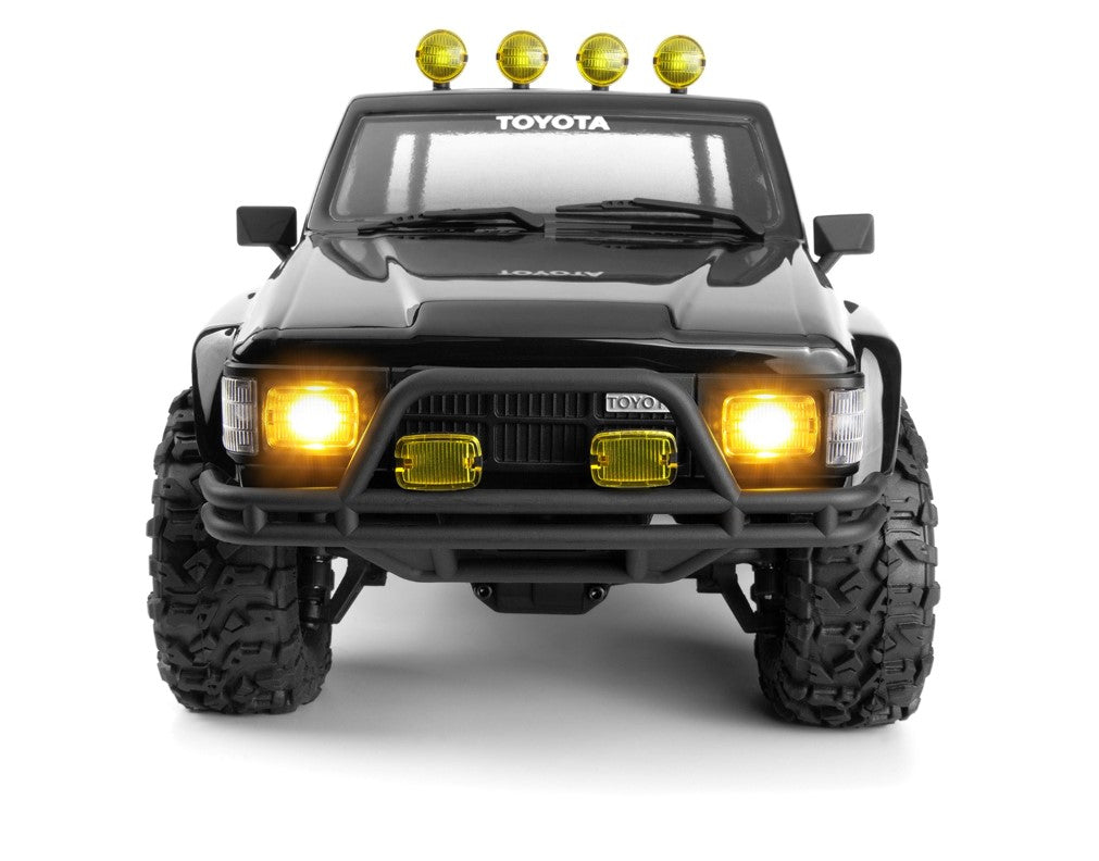 HPI Venture18 1985 Toyota Hilux SR5 4wd Truck RTR Brushless- Black 160802 image 1