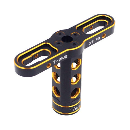 Aluminium 17mm T-Handle RC Wheel Hex Nut Wrench Tool for 1/8 Scale Vehicles image 0