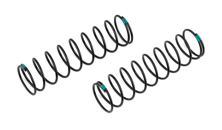 Team Associated 16mm Rear Springs Green 3.60 lb/in, L83, 10.0T, 1.5D 81663 image 0