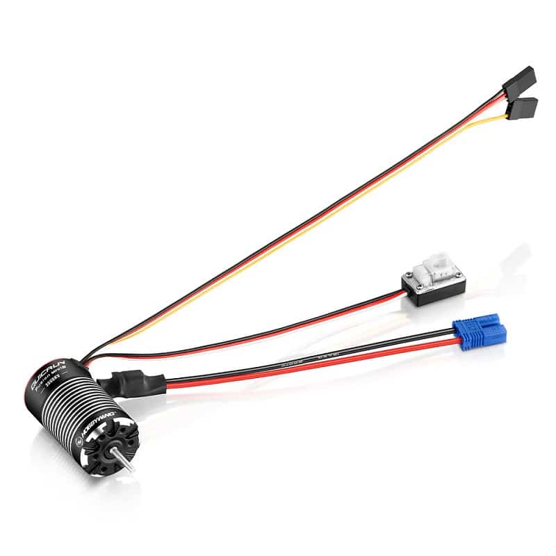 Hobbywing QuicRun Fusion Mini16 3000KV (370 Spec) 2in1 FOC System 30120403 image 0