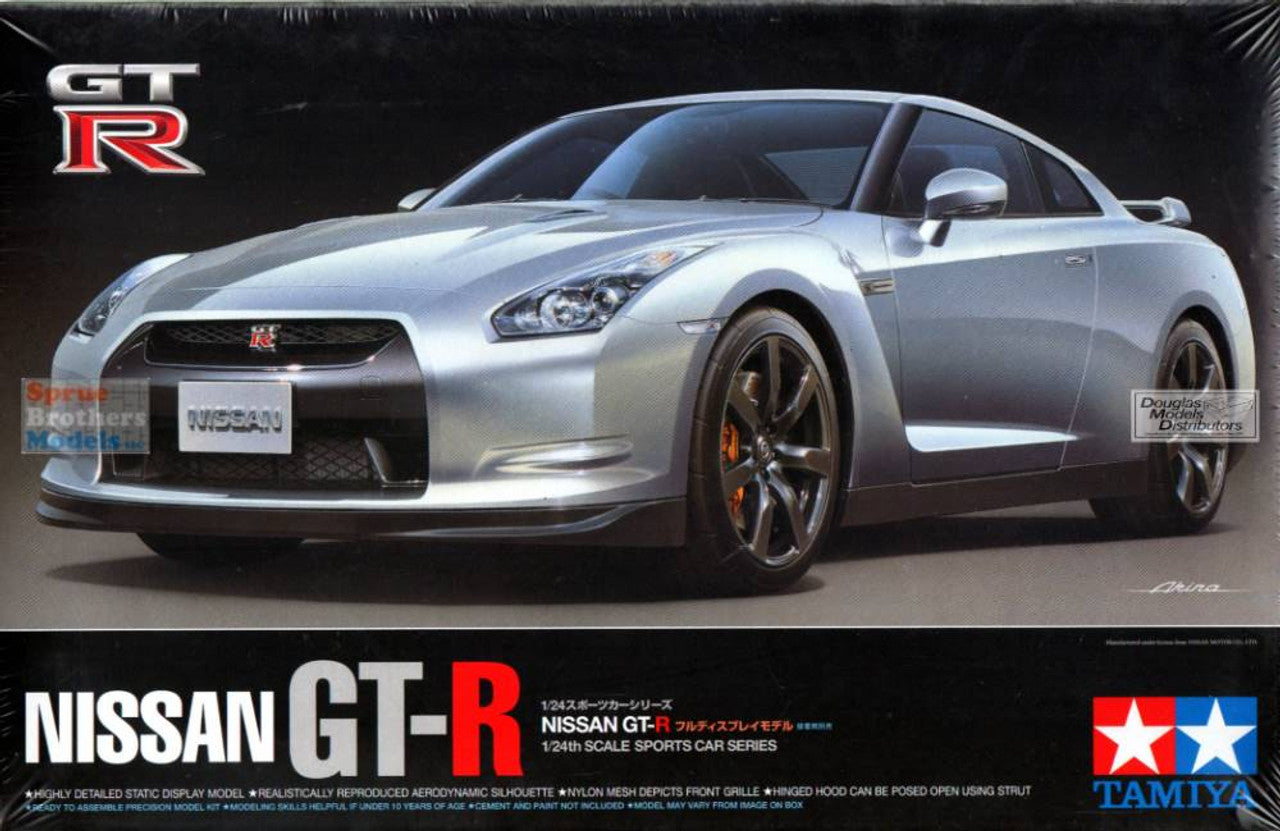 Tamiya 1/24 Nissan GTR Plastic Model Kit TAM24300 24300 image 0